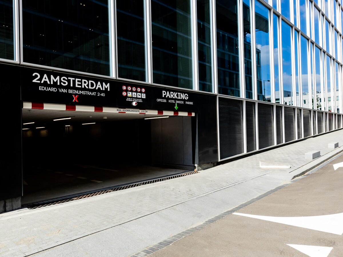 Parkeergarage Zuidas Amsterdam Zuid bij 2Amsterdam 