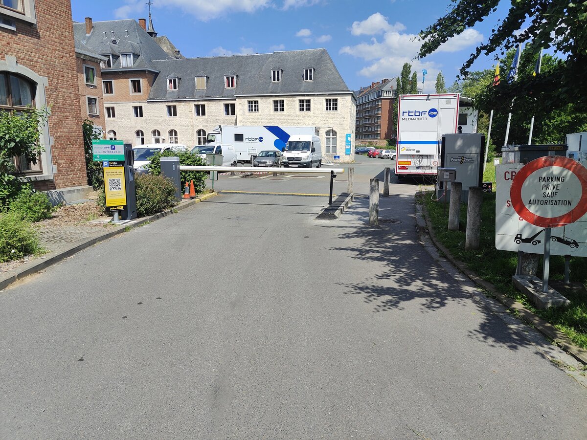 Parcheggio Rue d'Harscamp, Namur
