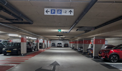 Mohammed's parking spot - parking close to Foodhallen De Hallen Amsterdam