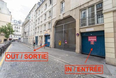 Parking Marais - near Saint-Paul, Hôtel de Ville and Pont Marie
