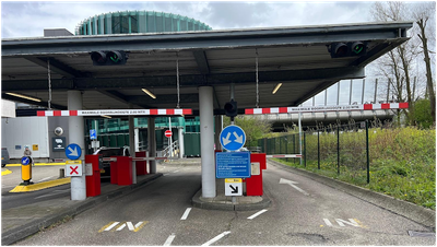 Parking garage World Fashion Center Amsterdam 