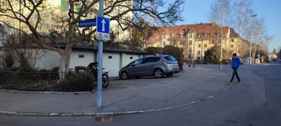 Philipp's parking spot - parking close to Botanical Garden Bern
