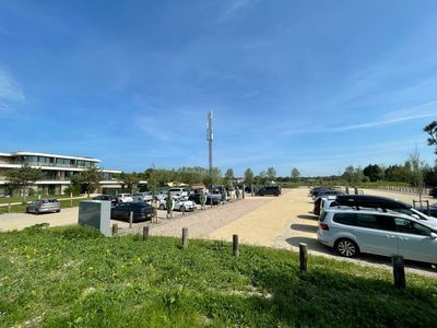 Parking Breezand beach Zeeland