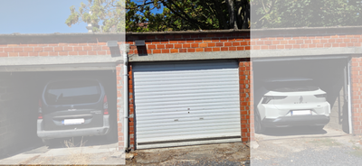 Private garage near Gent Zuid and the city centre
