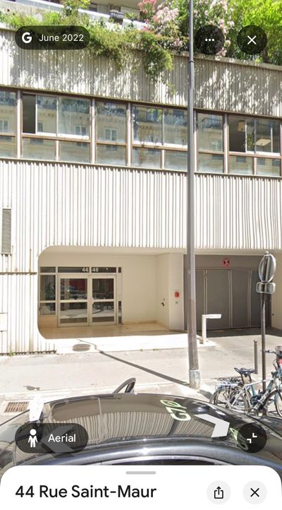 Parking Paris 11e – Rue Saint-Maur / Saint-Ambroise