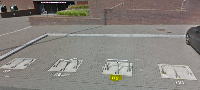 Posto auto di H - parcheggio vicino al centro di Hilversum