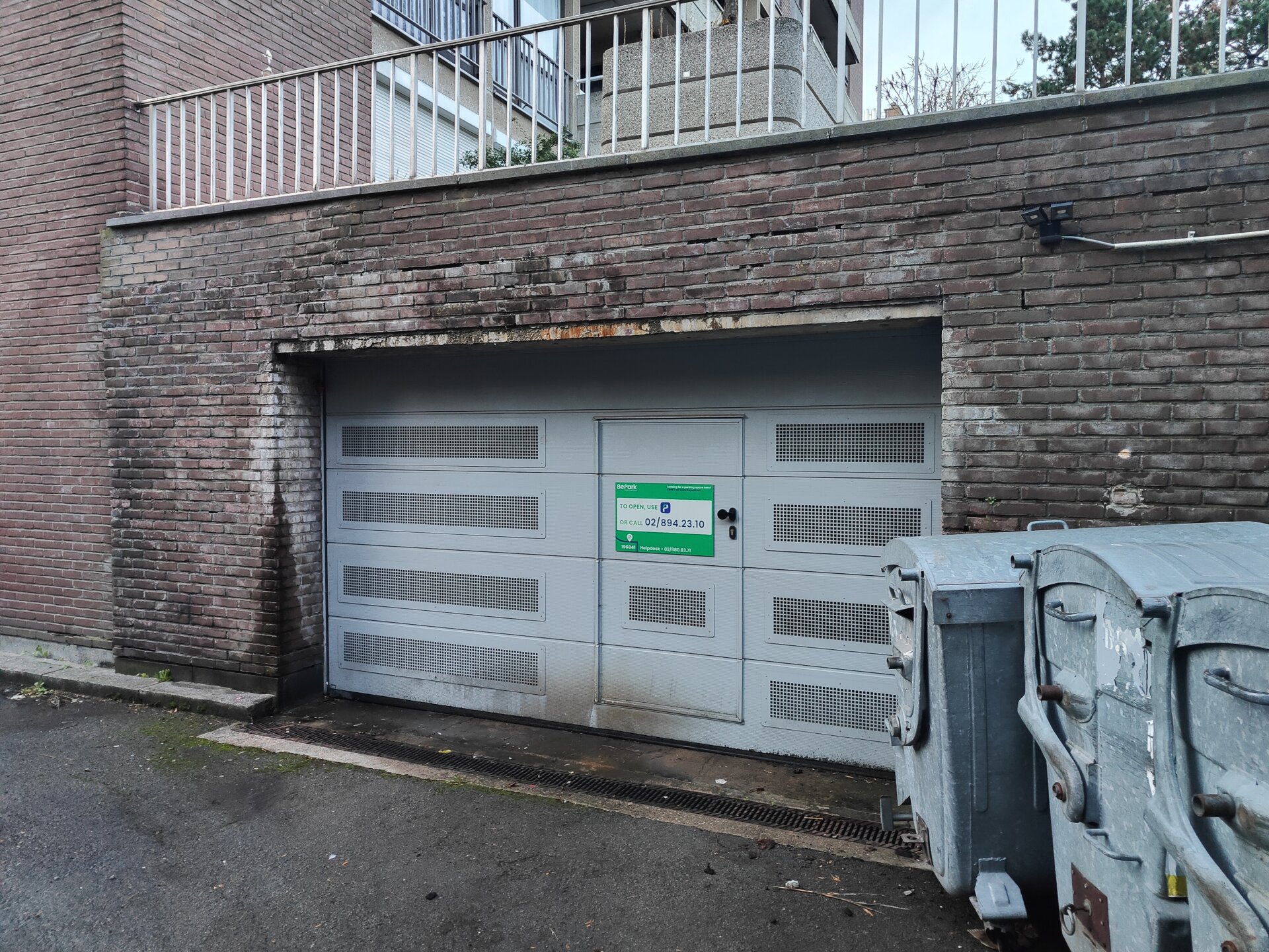 Aparcamiento Rue de l'Elan, Boondael - Bruselas