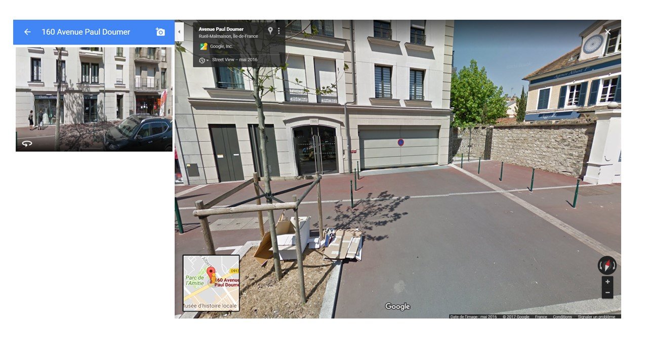 Parkeerplaats van Cris - parkeren dicht bij Château de Malmaison