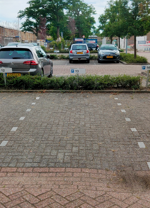 Posto auto di Jack - parcheggio vicino a Hart van Hoograven, Utrecht