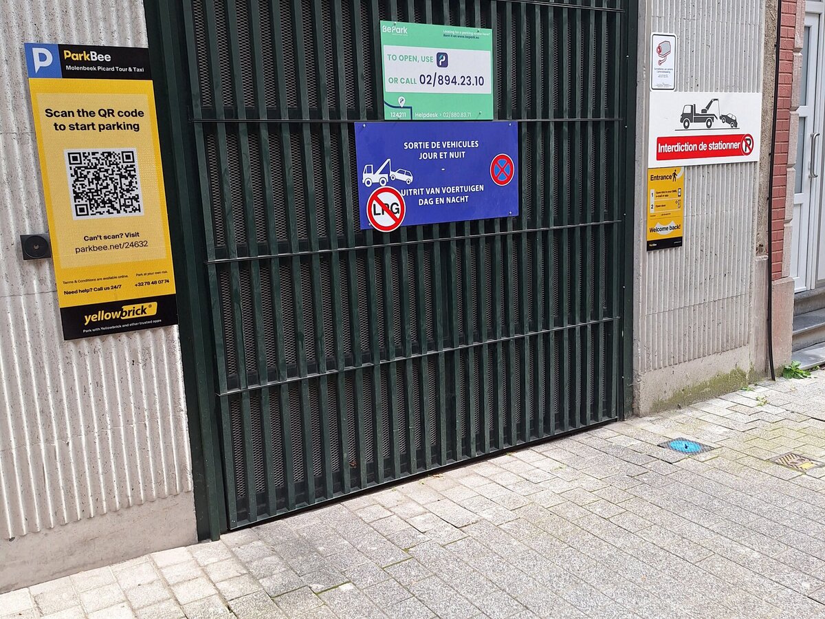 Parcheggio Molenbeek – Picard Tour & Taxi