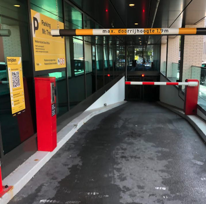 Parcheggio presso gli Spazi Amstel Amsterdam