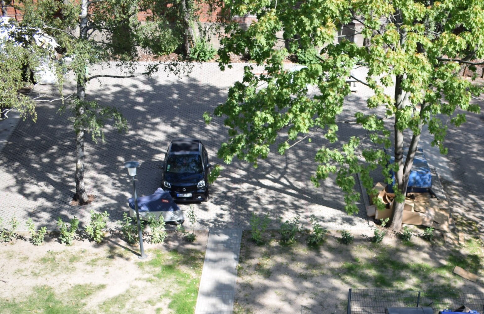 Il parcheggio di Yannick - parcheggio vicino a Mauerpark, Berlino