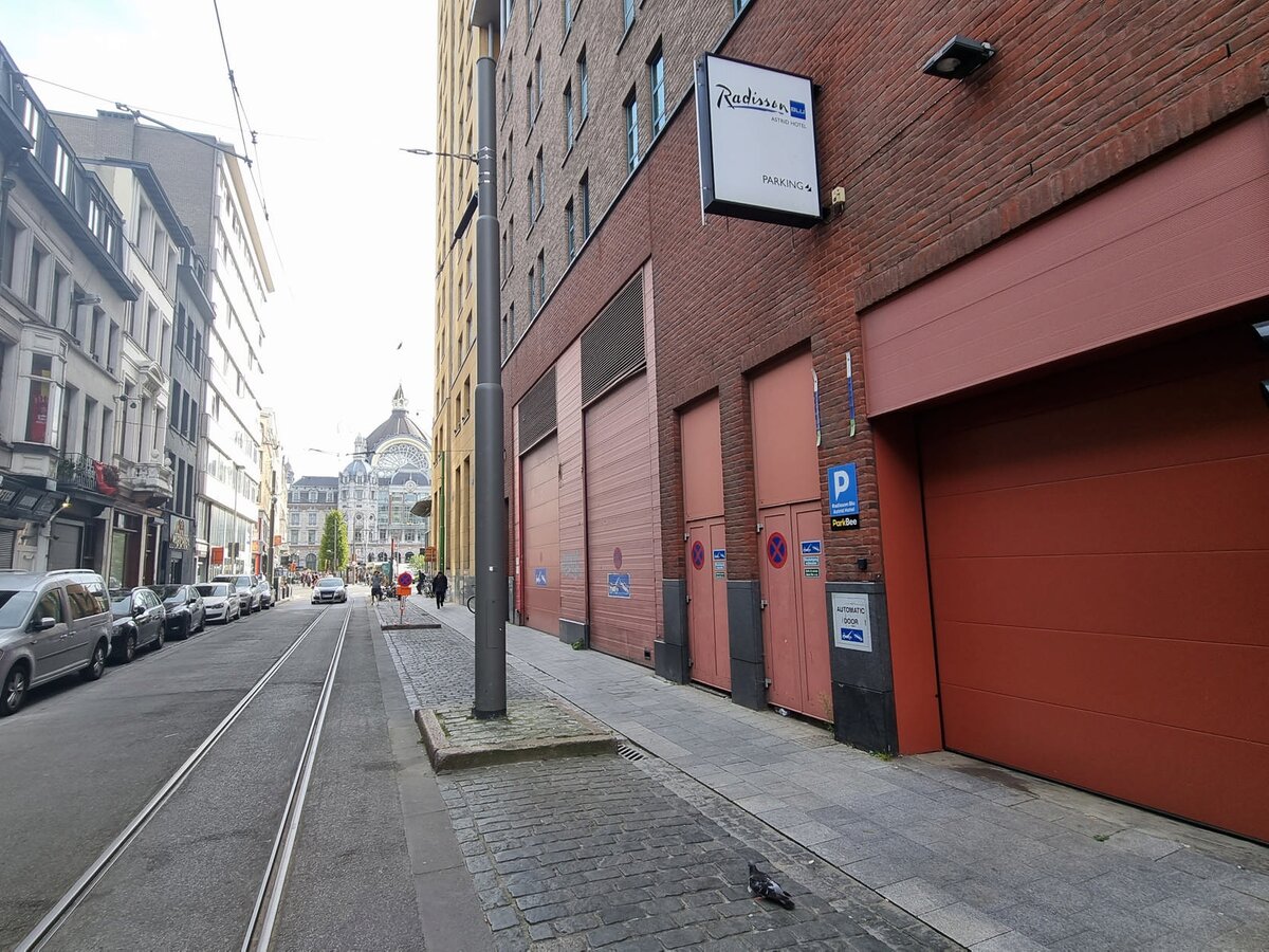 Parkeergarage Radisson Blu Astrid Hotel Antwerpen Centraal