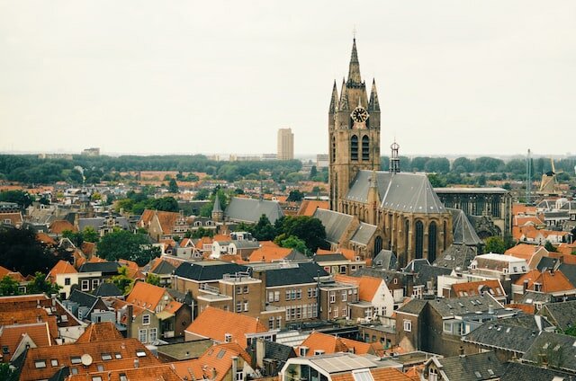 Parking van Angelique - parkeren dicht bij het Royal Delft Museum