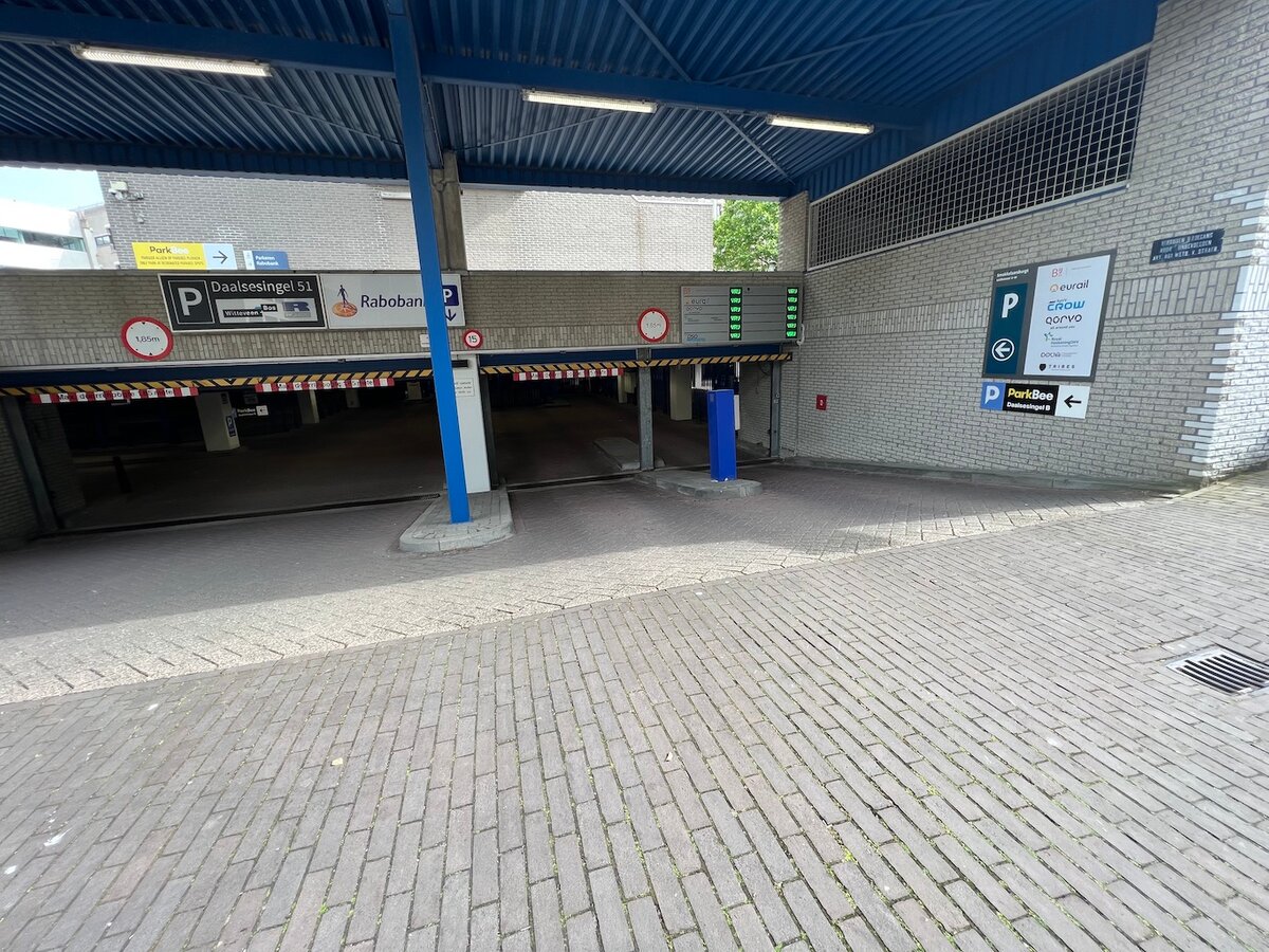 Parkeren Utrecht Centrum Daalsesingel B (LINKS)