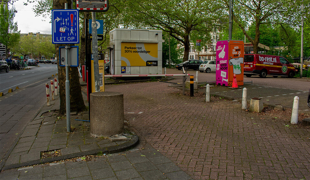 Parkeren Leidseplein Nassaukade Amsterdam