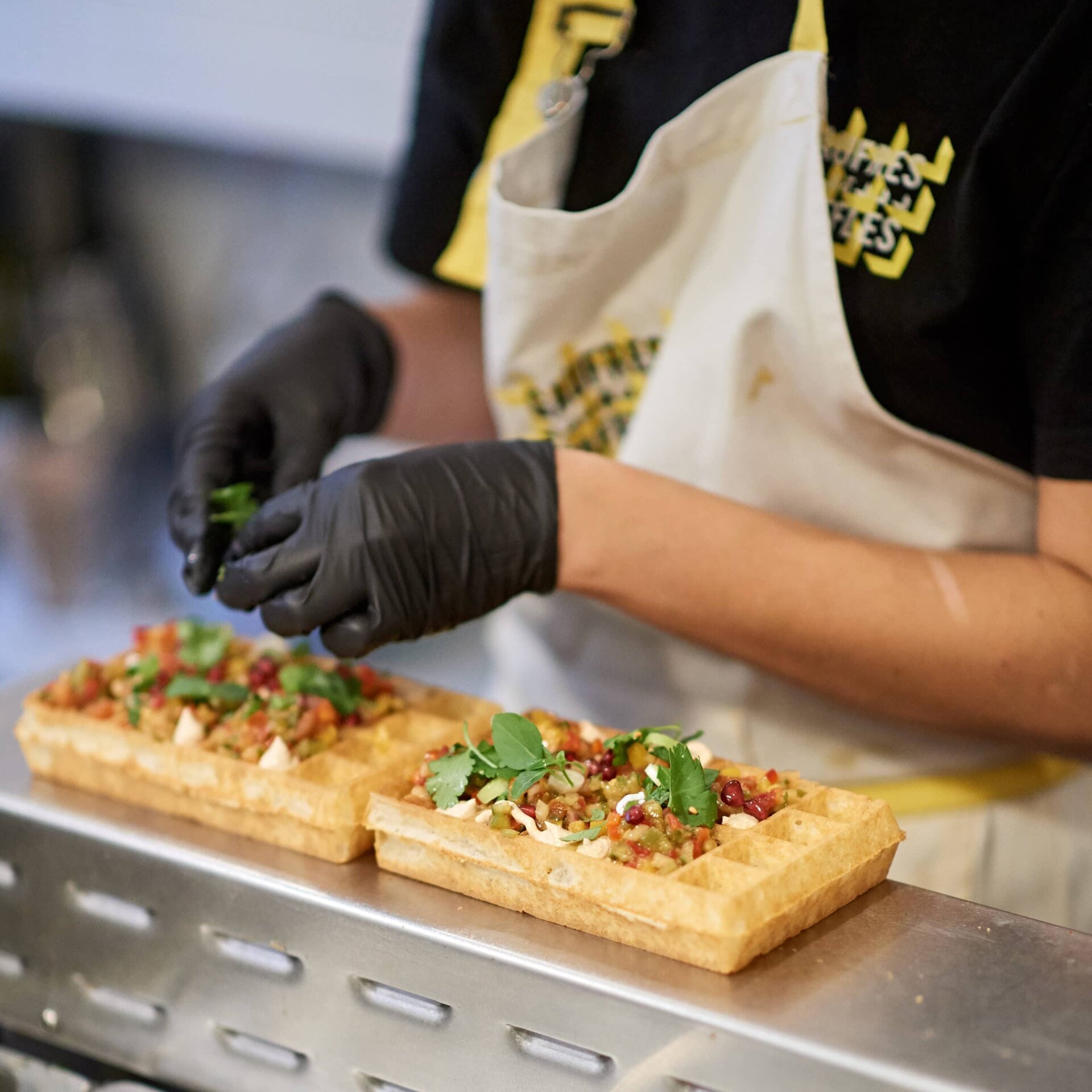 best waffles in Brussels: Gaufres & Waffles