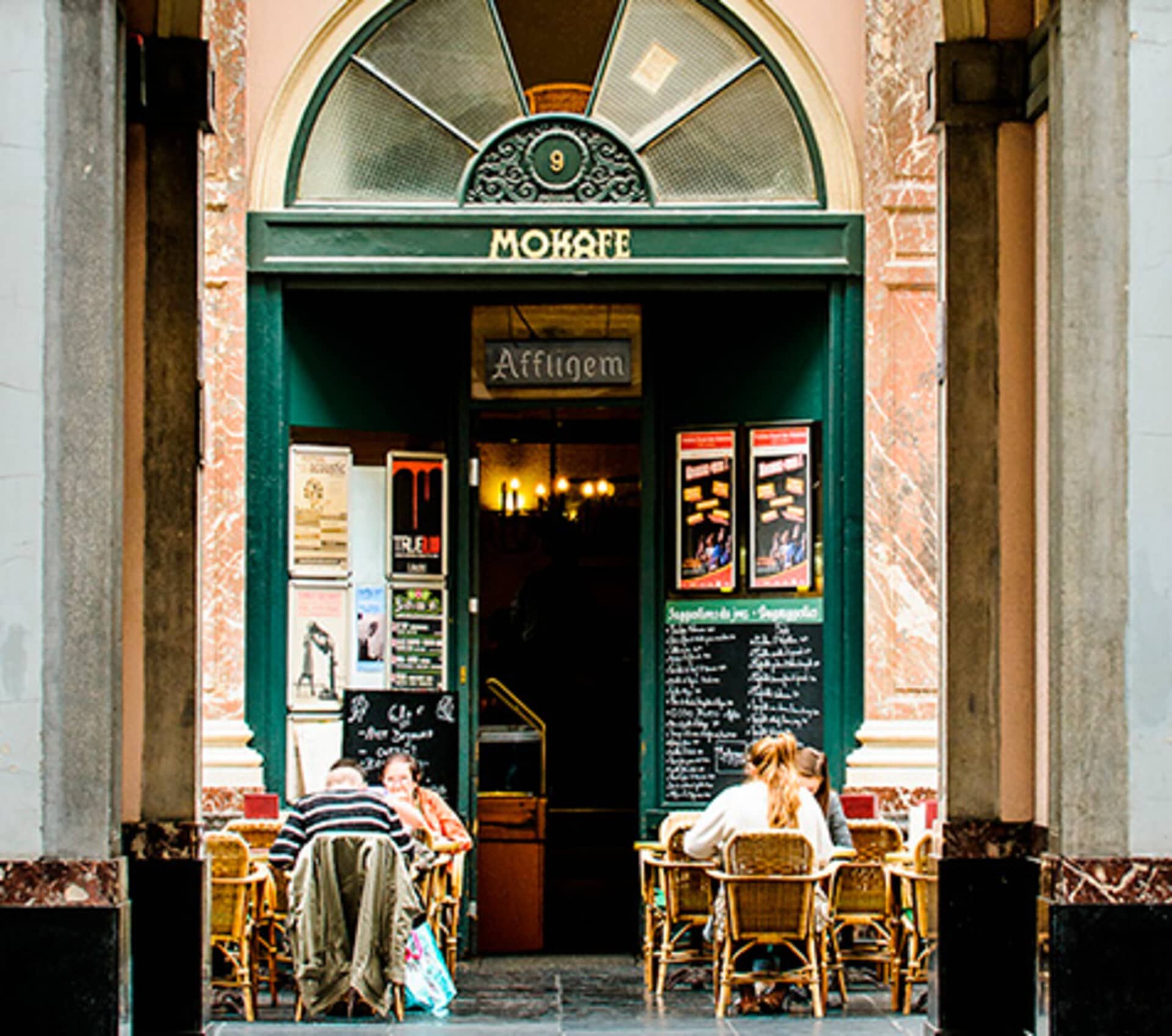 mejores waffles en Bruselas: Mokafé Taverne